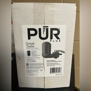 PUR Plus Gray Faucet Filtration System NIB